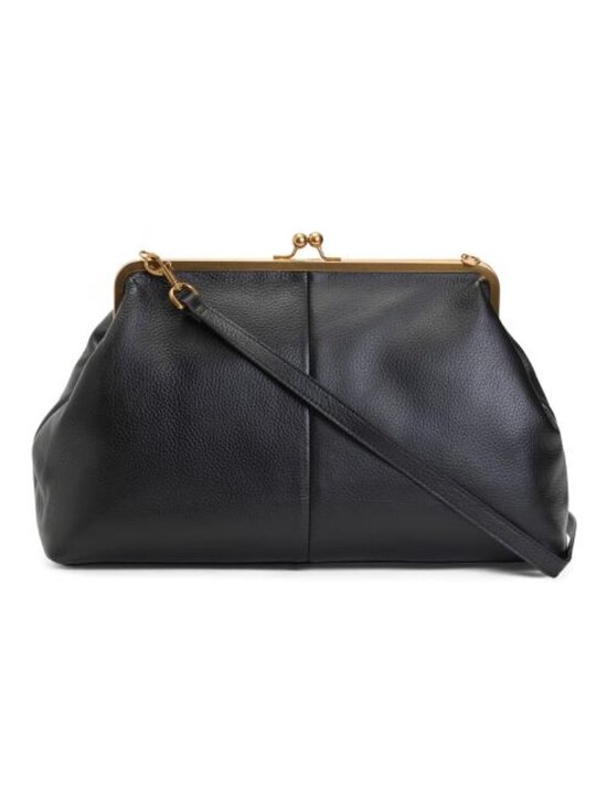 American Leather Co. Handbags - AMERICAN LEATHER CO. Leather Grace Clutch